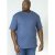 D555 Flyers Crew Neck T-shirt Teal - T-shirts - T-shirts i store størrelser - 2XL-14XL