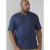 D555 Signature V-hals T-shirt Mørkeblå - T-shirts - T-shirts i store størrelser - 2XL-14XL