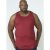D555 Fabio Tanktop Rød - T-shirts - T-shirts i store størrelser - 2XL-14XL