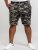 D555 Chadwick Shorts Green Camo - Shorts - Shorts i store størrelser - W40-W60