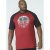D555 Jarvis T-shirt Red - T-shirts - T-shirts i store størrelser - 2XL-14XL