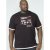 D555 Merlin T-shirt Black - T-shirts - T-shirts i store størrelser - 2XL-14XL
