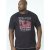 D555 Perry T-shirt Black - T-shirts - T-shirts i store størrelser - 2XL-14XL