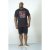 D555 Perry T-shirt Black - T-shirts - T-shirts i store størrelser - 2XL-14XL