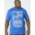 D555 Kansas T-shirt Blue - T-shirts - T-shirts i store størrelser - 2XL-14XL