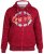 D555 Rylan Hoodie Red - Trøjer og hættetrøjer - Trøjer og Hættetrøjer i store størrelser - 2XL-14XL