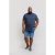 D555 Caspian T-shirt Navy - T-shirts - T-shirts i store størrelser - 2XL-14XL