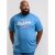 D555 Shelton T-shirt Blue - T-shirts - T-shirts i store størrelser - 2XL-14XL