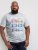 D555 Jenson T-shirt Grey - T-shirts - T-shirts i store størrelser - 2XL-14XL