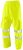 Leo Instow Breathable Executive Cargo Rain pants Hi-Vis Yellow - Arbejdstøj - Arbejdstøj i store størrelser