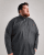 Motley Denim Lisbon Long Sleeve Shirt Charcoal - Skjorter - Skjorter til store mænd 2XL- 8XL