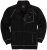 Adamo Manuel Sweatshirt with Zipper Black - Trøjer og Hættetrøjer - Trøjer og Hættetrøjer i store størrelser - 2XL-14XL
