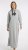 Nora Mikken MARI Maxi Hoodie Dress Grey - Trøjer og hættetrøjer - 