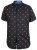 D555 Marley Shirt Black - Skjorter - Skjorter til store mænd 2XL- 8XL