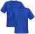 Adamo Marlon Comfort fit 2-pack T-shirt Royal Blue - T-shirts - T-shirts i store størrelser - 2XL-14XL