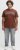 Jack & Jones Caleb Varsity T-Shirt Red - T-shirts - T-shirts i store størrelser - 2XL-14XL