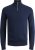 Jack & Jones Emil Knitted Pullover Blue - Trøjer og hættetrøjer - Trøjer og Hættetrøjer i store størrelser - 2XL-14XL