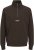 Jack & Jones Soho Sweatshirt with Zipper Brown - Trøjer og hættetrøjer - Trøjer og Hættetrøjer i store størrelser - 2XL-14XL
