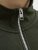 Jack & Jones Soho Sweatshirt with Zipper Green - Trøjer og hættetrøjer - Trøjer og Hættetrøjer i store størrelser - 2XL-14XL