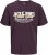 Jack & Jones Logo 2COL T-shirt Purple - T-shirts - T-shirts i store størrelser - 2XL-14XL
