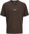 Jack & Jones Soho T-Shirt Brown - T-shirts - T-shirts i store størrelser - 2XL-14XL