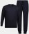 JP1880 Pyjamas Two-piece Long Sleeve and Long Trousers Navy - Undertøj og Badetøj - Badetøj og Undertøj i store størrelser 