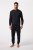 JP1880 Pyjamas Two-piece Long Sleeve and Long Trousers Navy - Undertøj og Badetøj - Badetøj og Undertøj i store størrelser 