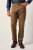 JP1880 Twill Trousers Belly Fit 5-Pocket Brown - Jeans og Bukser - Herrejeans og bukser i store størrelser W40-W70