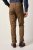JP1880 Twill Trousers Belly Fit 5-Pocket Brown - Jeans og Bukser - Herrejeans og bukser i store størrelser W40-W70