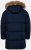 JP1880 Quilted Parka Lightweight and Warm with Faux Fur Hood Navy - Jakker - Jakker i store størrelser, 2XL- 12XL