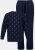 JP1880 Two-piece Pyjamas Long Sleeve and Long Trousers Navy - Undertøj og Badetøj - Badetøj og Undertøj i store størrelser 