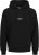 Jack & Jones Soho Hoodie Black - Trøjer og hættetrøjer - Trøjer og Hættetrøjer i store størrelser - 2XL-14XL