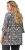 Ulla Popken Geometric Print Trumpet Sleeve Tee Black - Trykte T-shirts til kvinder - Printede T-shirts til Damer