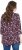 Ulla Popken Asymmetric Cowboy Boot Print Tee Dark Ruby - Trykte T-shirts til kvinder - 