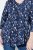 Ulla Popken Asymmetric Cowboy Boot Print Tee Dark Blue - Trykte T-shirts til kvinder - Printede T-shirts til Damer