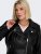 Only Carmakoma Emmy Biker Jacket Black - Skindjakker - 
