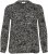 Kaffe Curve Mila Ami Bluse Sort/Turtledove - Bluser & tunikaer - 