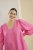 Kaffe Curve Sofia Blouse Pink Power - Bluser - 