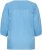 Kaffe Curve Gabby Blouse Azure Blue - Bluser - Bluser i plus size til hverdag