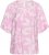 Kaffe Curve Marla Blouse Pink Frosting Chalk Leaf - Bluser - 