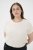 Kaffe Curve Felice Blouse Chalk - Bluser - Bluser i plus size til hverdag