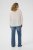 Kaffe Curve Lana Frill Blouse White - Bluser - 