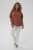 Kaffe Curve Neela Off-Shoulder Blouse Henna Brown - Bluser & tunikaer - 