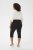 Kaffe Curve Jenna Capri Pants Black - Bukser - 