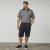 North Latitude 61146 Klassiske Comfort Fit-shorts Sort - Joggingbukser og shorts - Sweatpants og Sweatshorts 2XL-12XL