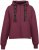 Nora Mikken GERTRUD Cropped Hoodie Burgundy - Trøjer og hættetrøjer - 
