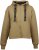 Nora Mikken GERTRUD Cropped Hoodie Camel - DAMETØJ XS-XXL - 