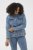 Kaffe Curve Vilana Denim Jacket Washed Blue - Jeansjakker - 