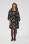 Kaffe Curve Kimmie Dress Black Chalk Embroidery - Midikjoler - 