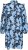 Kaffe Curve Sasja Kjole Blue Snake Flower - Kjoler - 